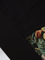 Floral Jacquard Hoodie