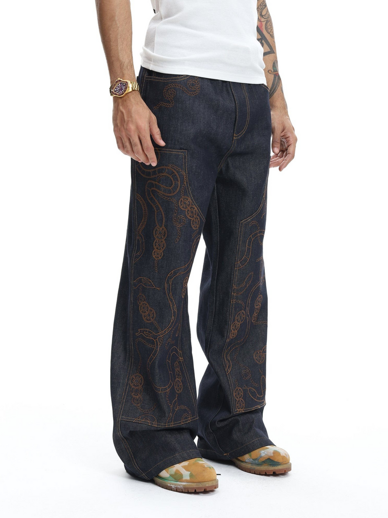 Serpent Coil Denim
