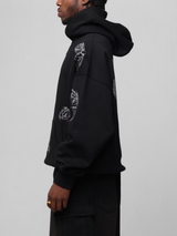 Silver Rhinestone Hoodie