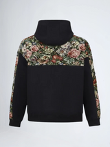 Floral Jacquard Hoodie