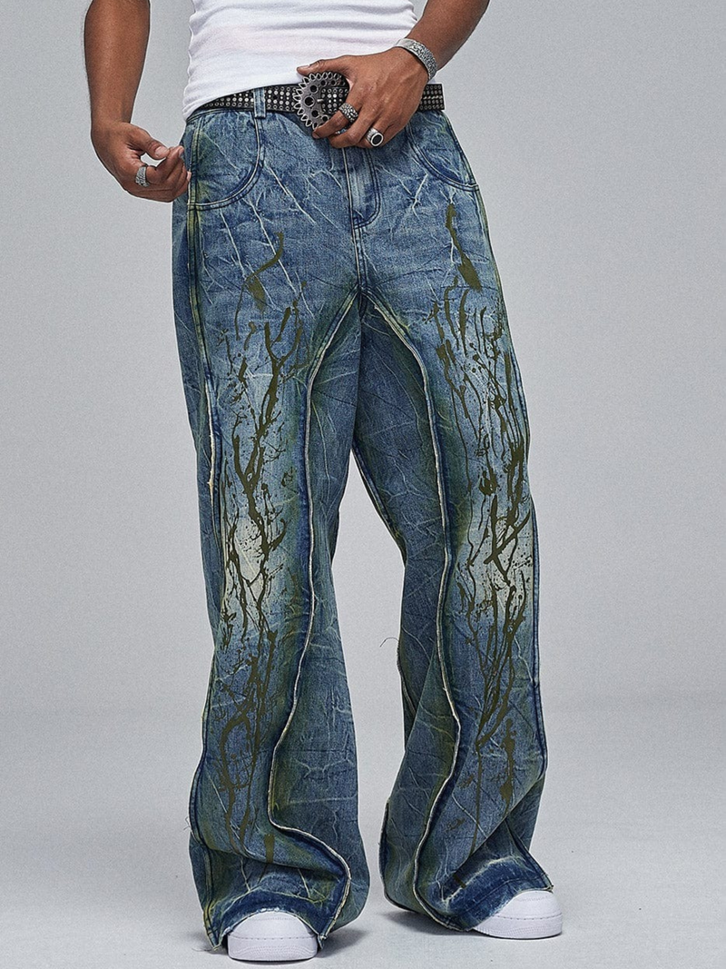 Moss Vein Denim