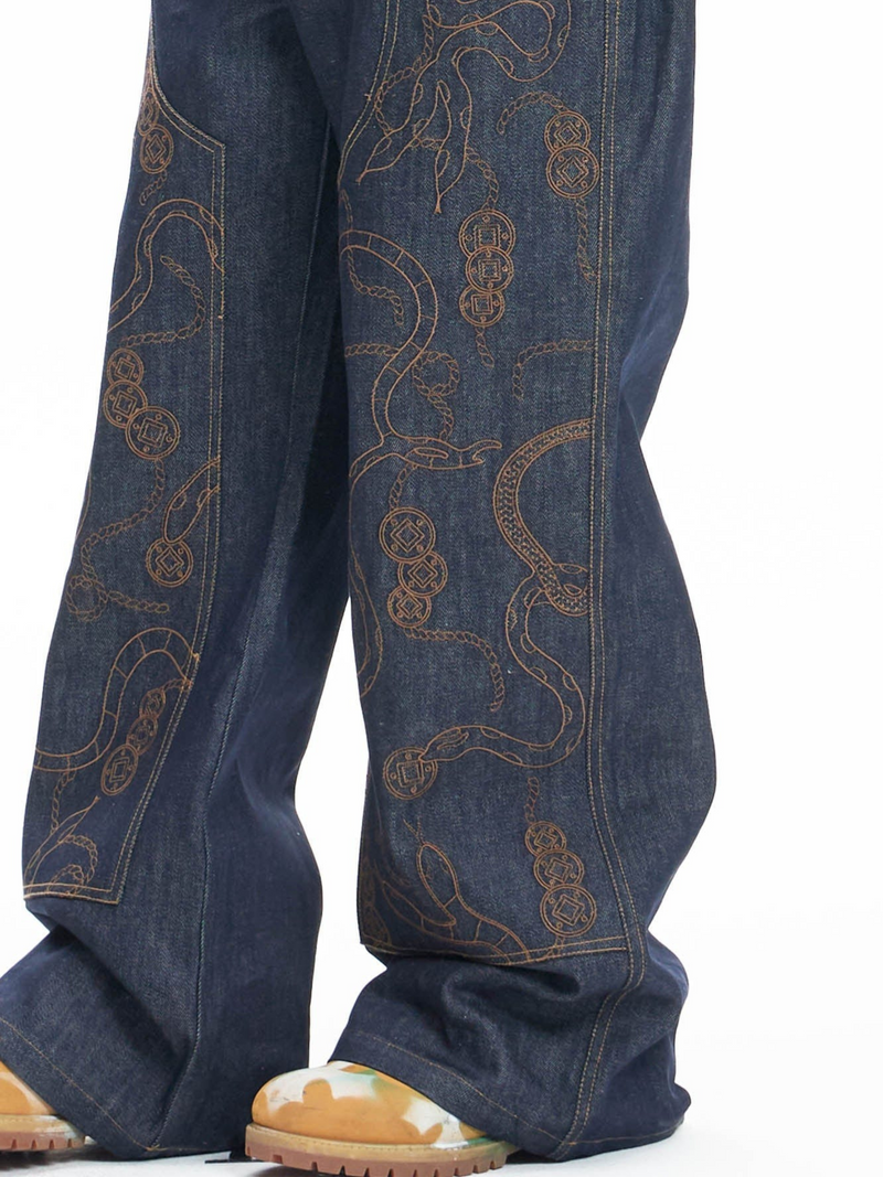 Serpent Coil Denim