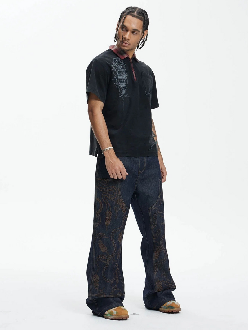 Serpent Coil Denim