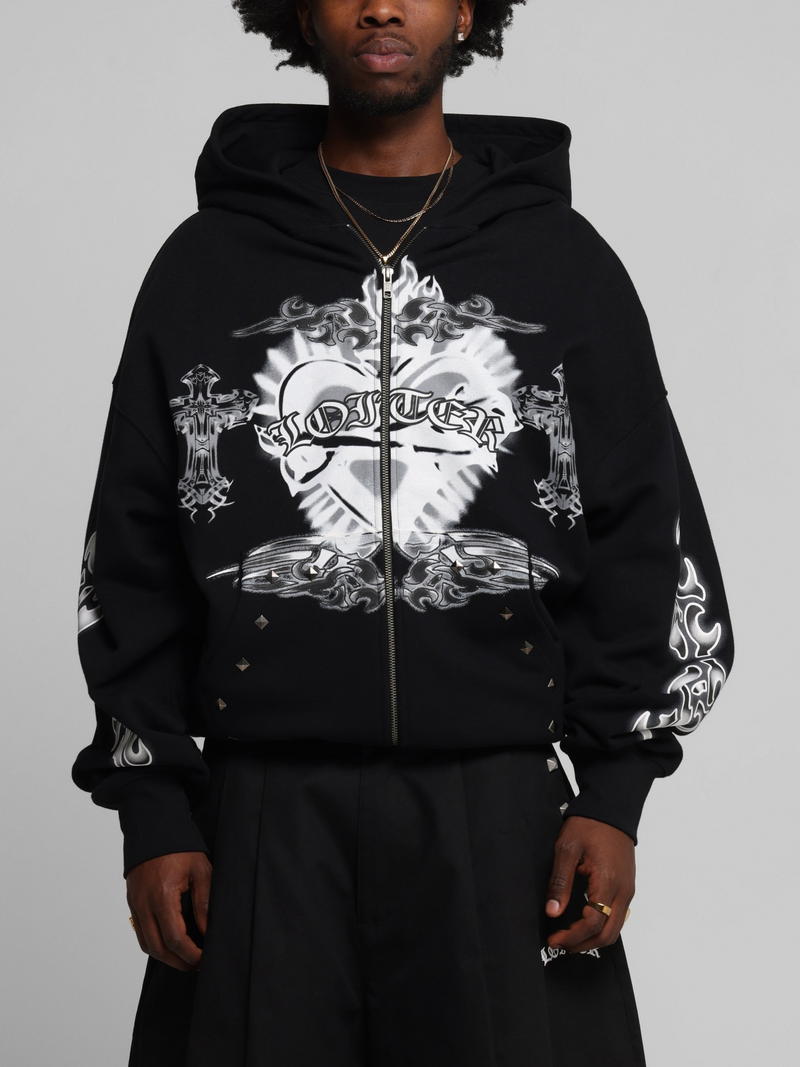 Chrome Hearts Zip Hoodie